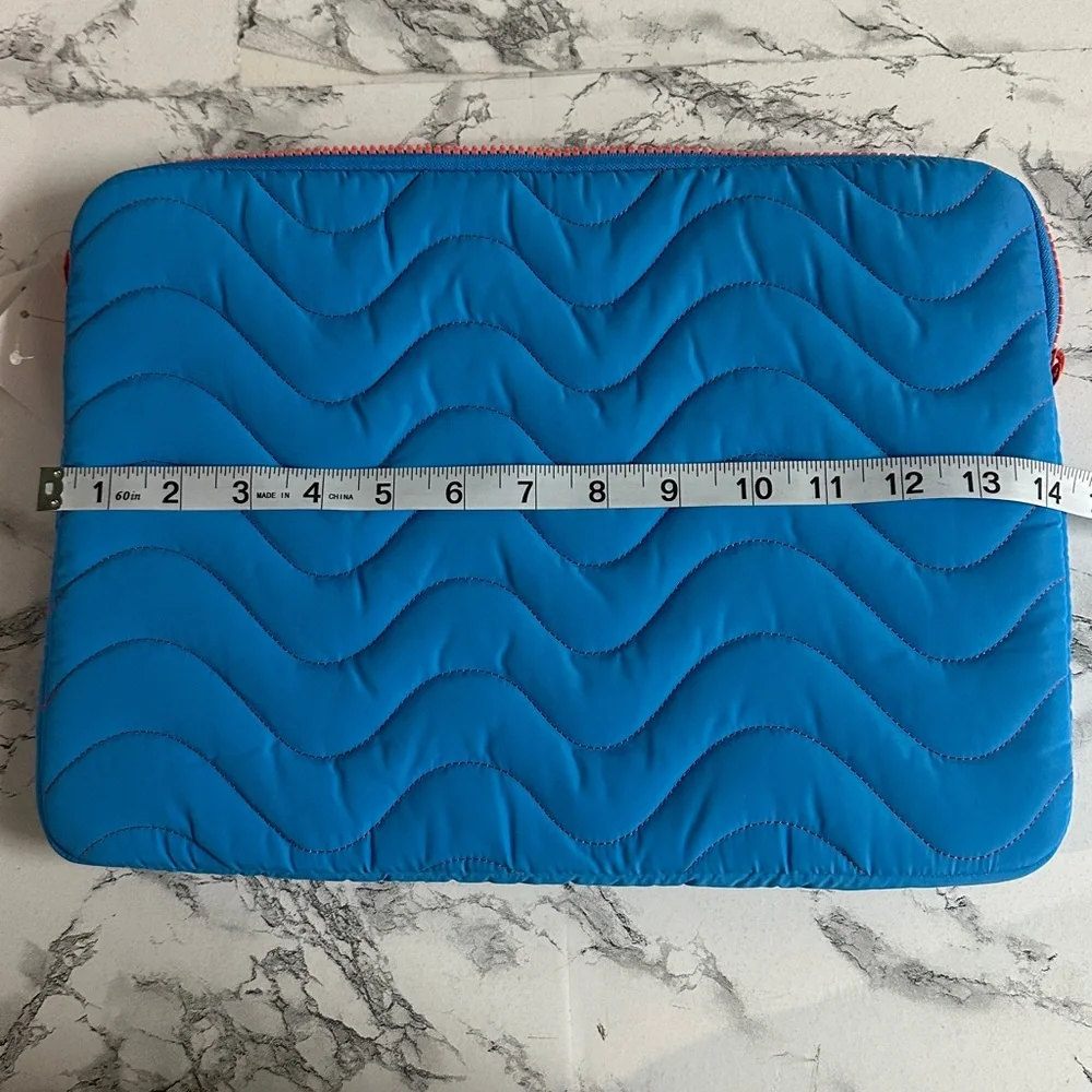 heyday Bright Blue Puffy Tablet/Laptop Sleeve Up to 14”